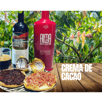 CREMA DE CACAO CON AOVE