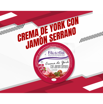 CREMA DE JAMÓN YORK CON JAMÓN CURADO Y AOVE